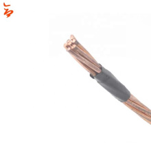 Bare copper conductor 2 AWG Stranded wire